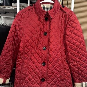 Burberry quilted jacket